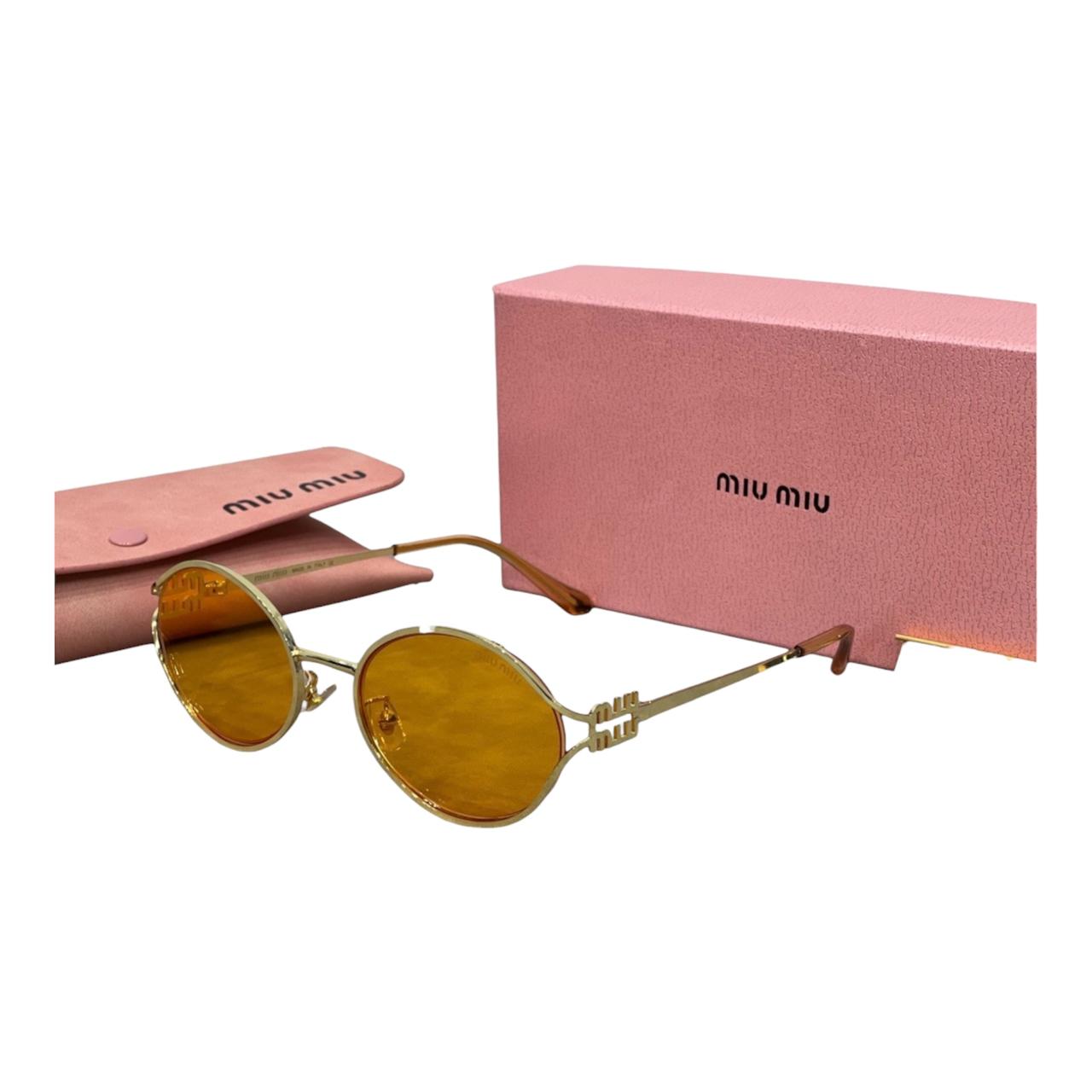 Miu Miu Eyewear oval-frame Sunglasses